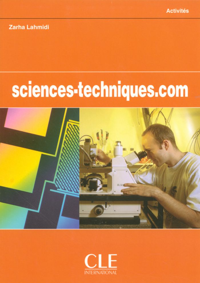 Couverture du livre « SCIENCES-TECHNIQUES.COM » de Zarha Lahmidi, librairie Les Contes Infusés à Corte