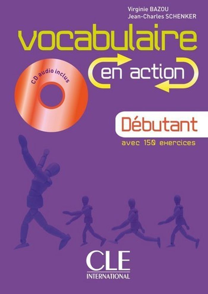 Couverture du livre « VOCABULAIRE EN ACTION A1 + CD », librairie Les Contes Infusés à Corte