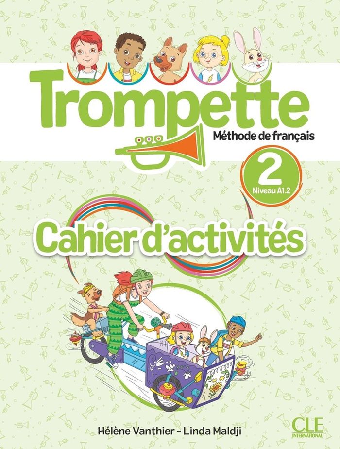 Couverture du livre « TROMPETTE CAHIER D'EXERCICES NIVEAU A1.2 » de Helene Vanthier, librairie Les Contes Infusés à Corte