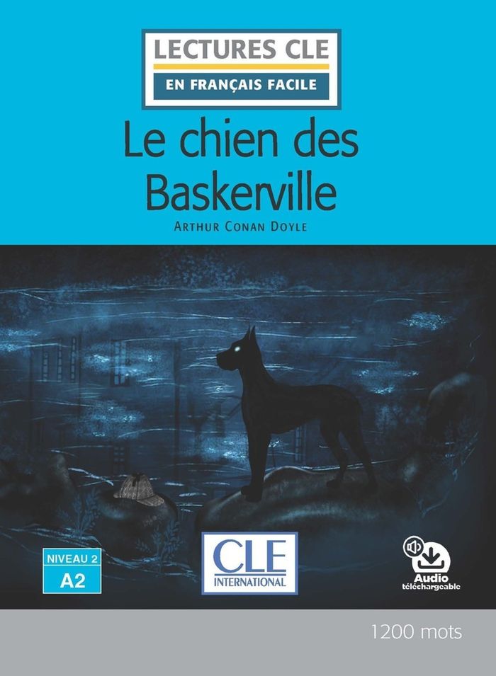 Couverture du livre « Le chien des Baskerville » de Arthur Conan Doyle, librairie Les Contes Infusés à Corte