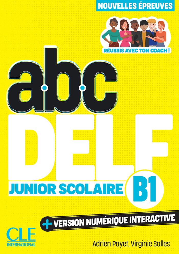 Couverture du livre « Abc DELF : nouvelles épreuves » de Adrien Payet, librairie Les Contes Infusés à Corte