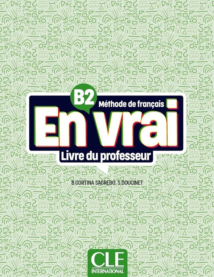 Couverture du livre « En vrai : méthode de français », librairie Les Contes Infusés à Corte