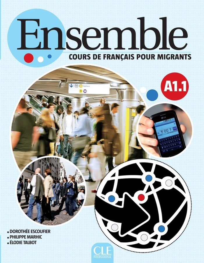 Couverture du livre « Ensemble : cours de français pour migrants », librairie Les Contes Infusés à Corte