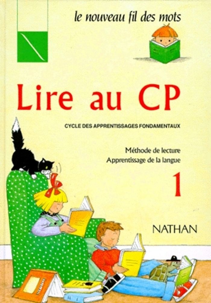 Couverture du livre « LIRE AU CP- MANUEL 1 - CP » de Debayle/giribone, librairie Les Contes Infusés à Corte