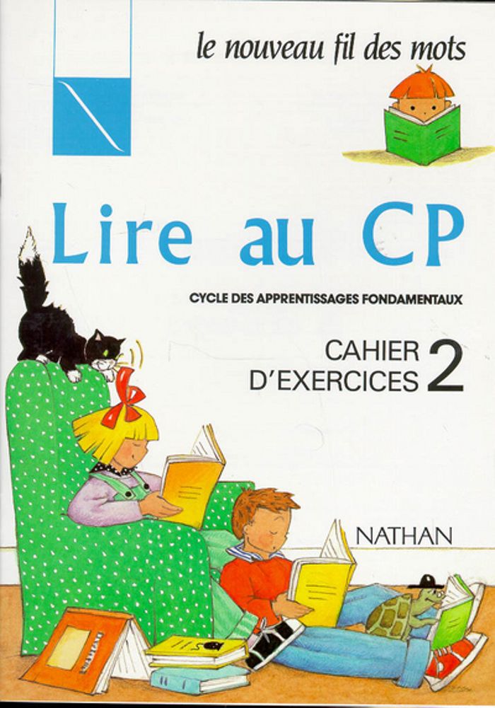 Couverture du livre « LIRE AU CP- CAHIER EXERCICES 2 - CP » de Debayle/giribone, librairie Les Contes Infusés à Corte