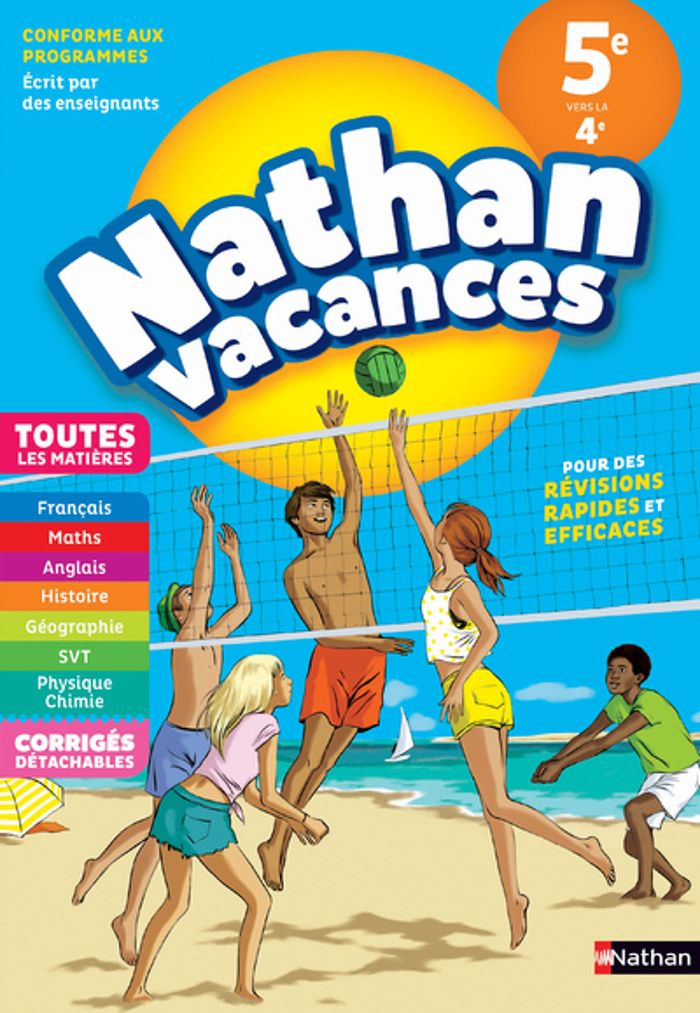 Couverture : CAHIER DE VACANCES COLLEGE TOUT EN UN 5EME/4EME