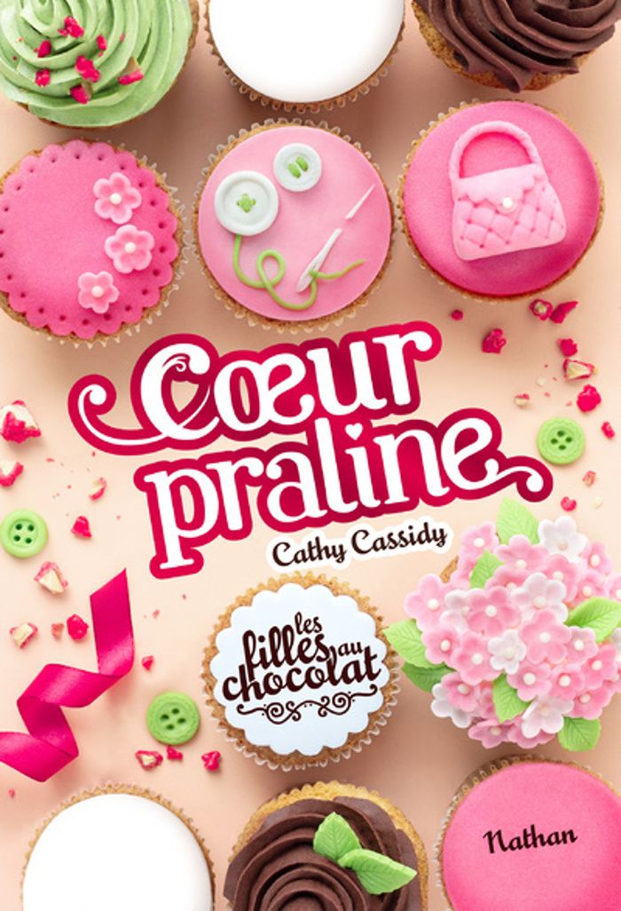 Couverture du livre « Coeur praline » de Cathy Cassidy, librairie Les Contes Infusés à Corte