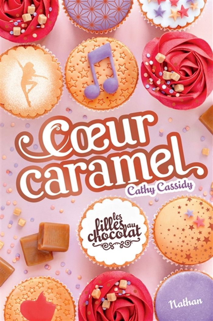 Couverture du livre « Coeur caramel » de Cathy Cassidy, librairie Les Contes Infusés à Corte