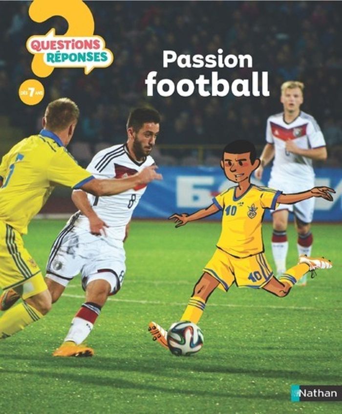 Couverture du livre « Passion football » de Mickaël Grall, librairie Les Contes Infusés à Corte