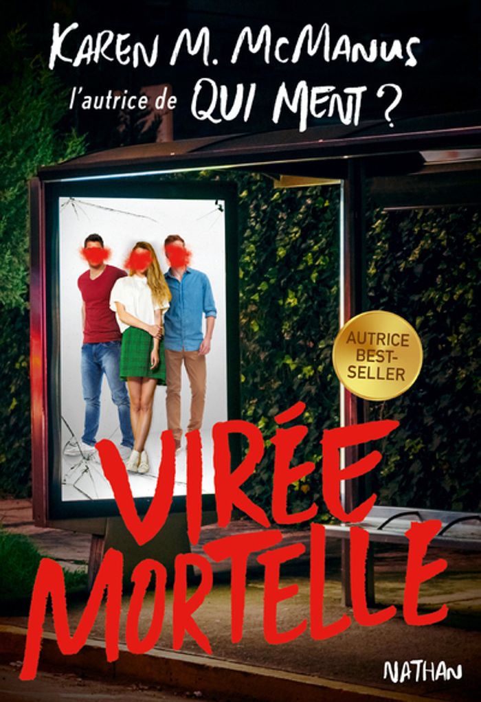 Couverture du livre « Virée mortelle » de Karen M. McManus, librairie Les Contes Infusés à Corte