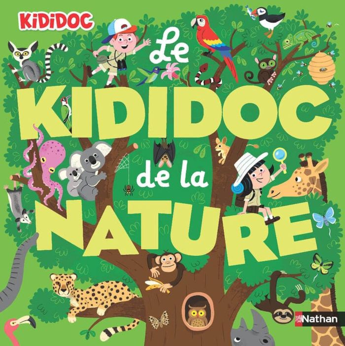 Couverture du livre « LE KIDIDOC DE LA NATURE » de Baussier/balicevic, librairie Les Contes Infusés à Corte