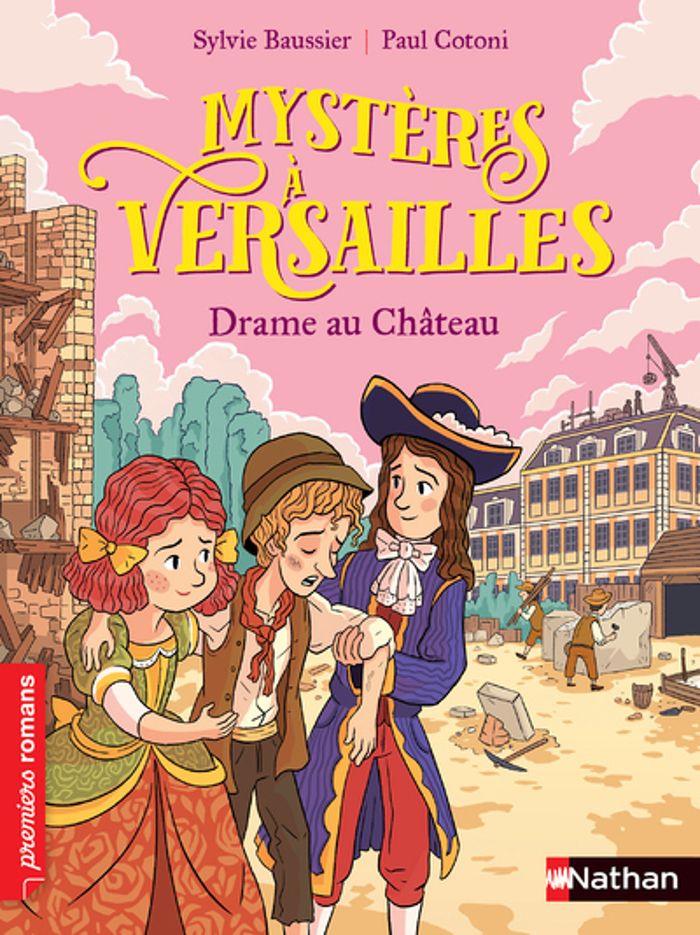 Couverture du livre « Drame au château » de Sylvie Baussier, librairie Les Contes Infusés à Corte