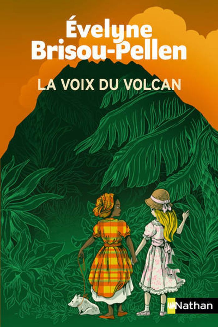 Couverture du livre « La voix du volcan » de Évelyne Brisou-Pellen, librairie Les Contes Infusés à Corte
