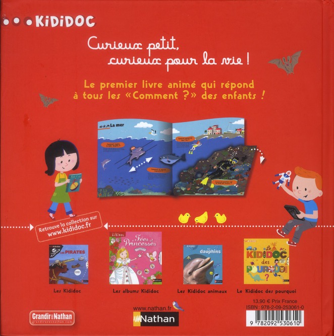 Quatrième de couverture de « LE KIDIDOC DES COMMENT ? »