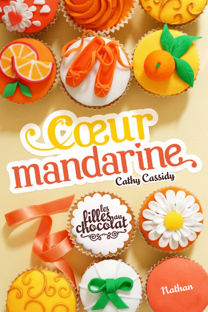 Couverture du livre « Coeur mandarine » de Cathy Cassidy, librairie Les Contes Infusés à Corte