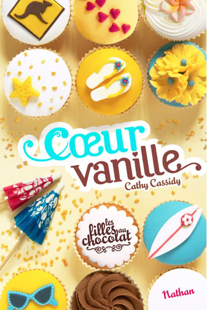 Couverture du livre « Coeur vanille » de Cathy Cassidy, librairie Les Contes Infusés à Corte