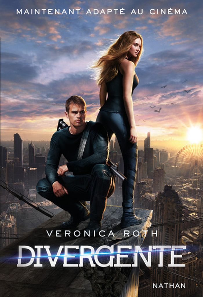 Couverture du livre « Divergente » de Veronica Roth, librairie Les Contes Infusés à Corte