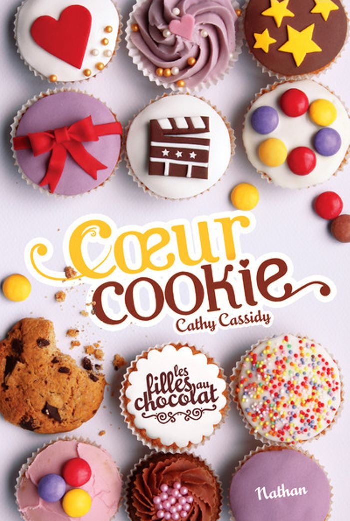 Couverture du livre « Coeur cookie » de Cathy Cassidy, librairie Les Contes Infusés à Corte