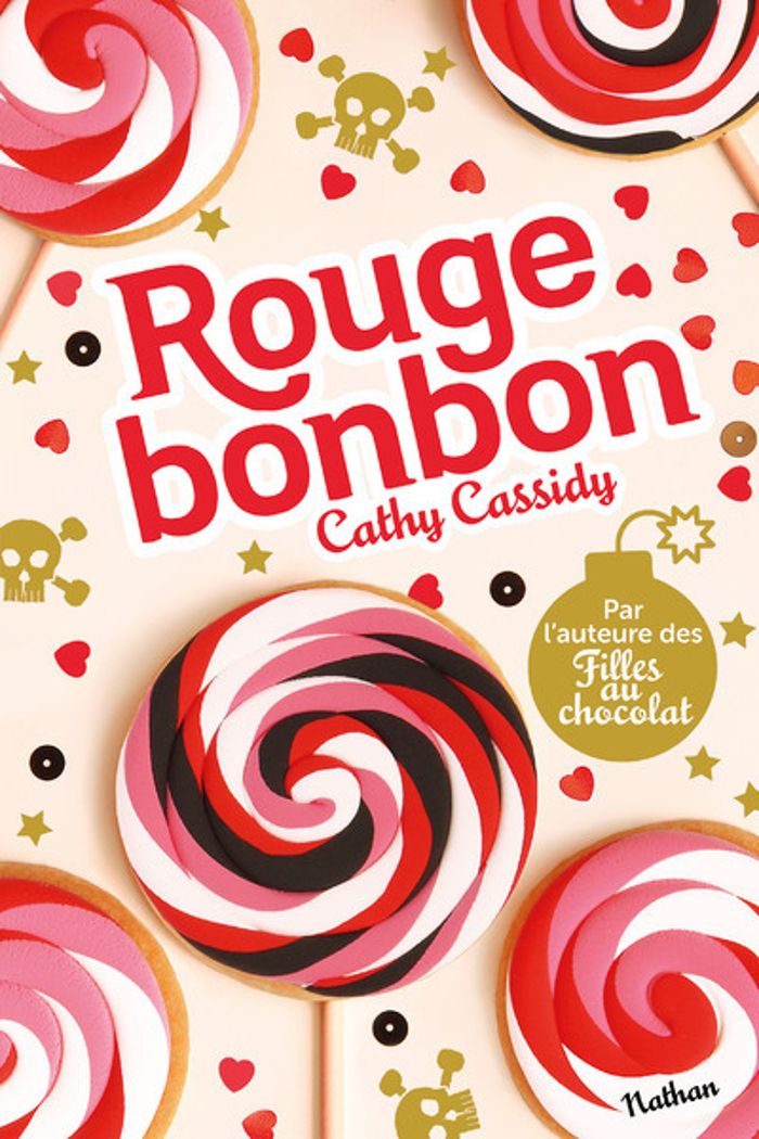 Couverture du livre « Rouge bonbon » de Cathy Cassidy, librairie Les Contes Infusés à Corte