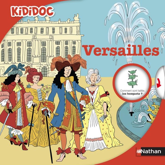 Couverture du livre « Versailles », librairie Les Contes Infusés à Corte