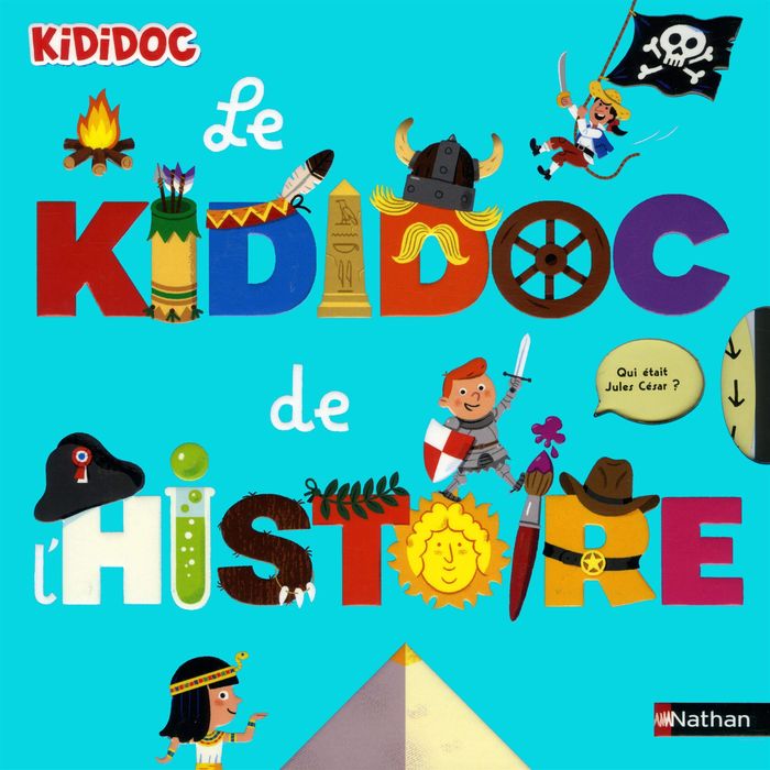 Couverture du livre « LE KIDIDOC DE L'HISTOIRE », librairie Les Contes Infusés à Corte