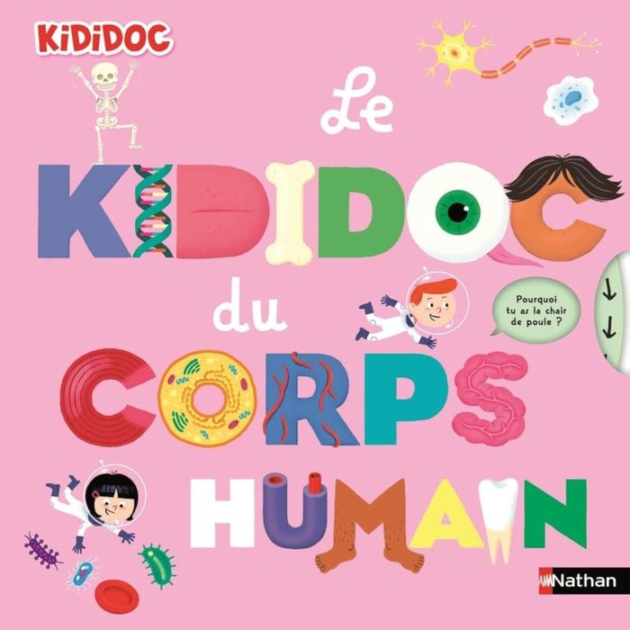 Couverture du livre « LE KIDIDOC DU CORPS HUMAIN » de Zurcher/balicevic, librairie Les Contes Infusés à Corte
