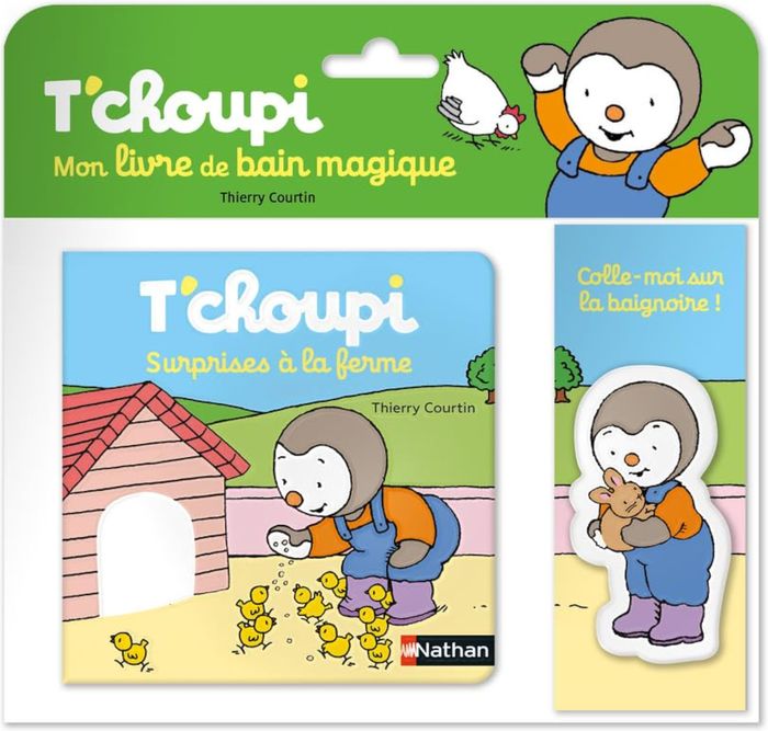 Couverture du livre « Surprises à la ferme » de Thierry Courtin, librairie Les Contes Infusés à Corte