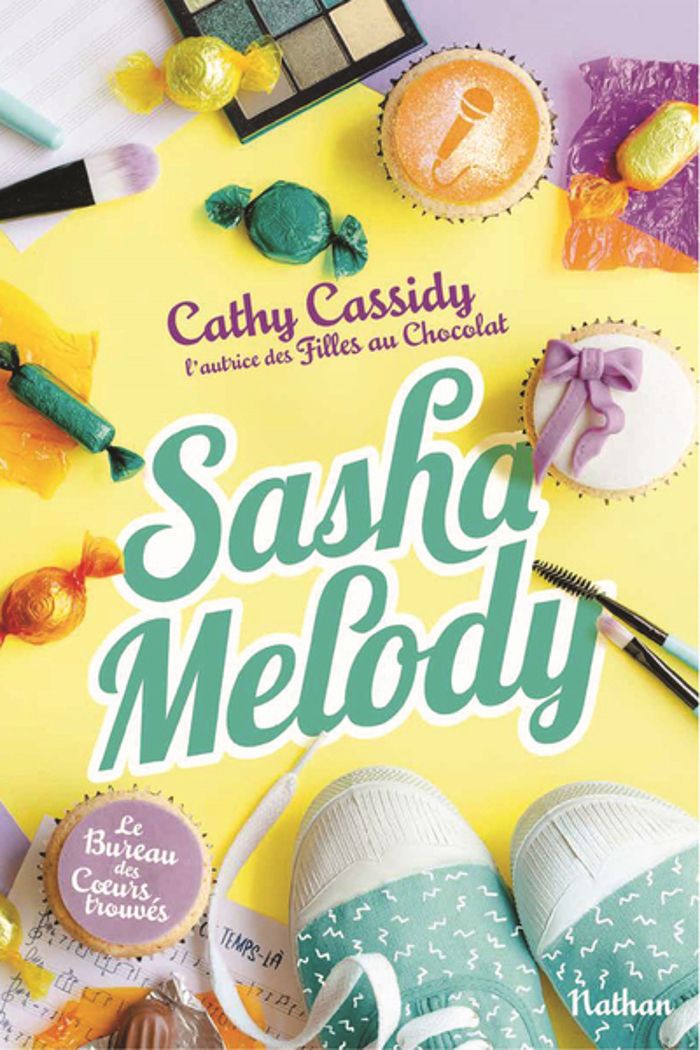 Couverture du livre « Sasha melody » de Cathy Cassidy, librairie Les Contes Infusés à Corte
