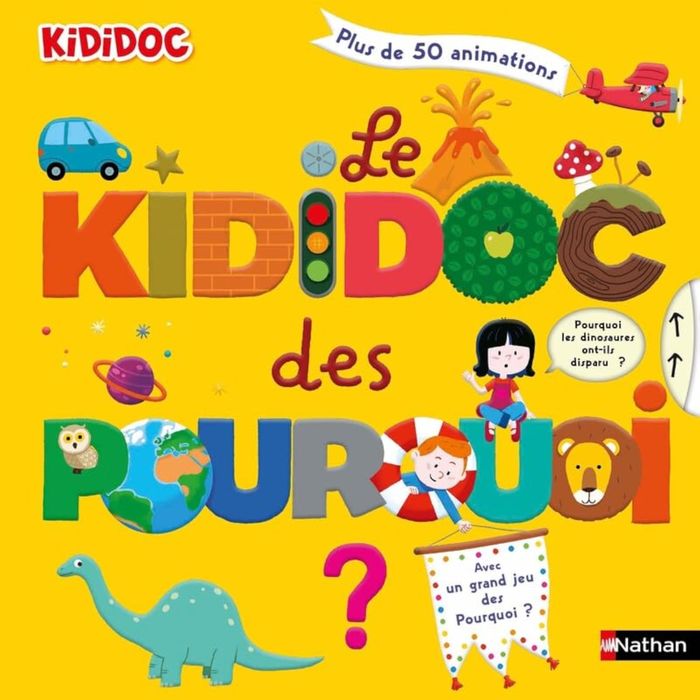 Couverture du livre « LE KIDIDOC DES POURQUOI », librairie Les Contes Infusés à Corte