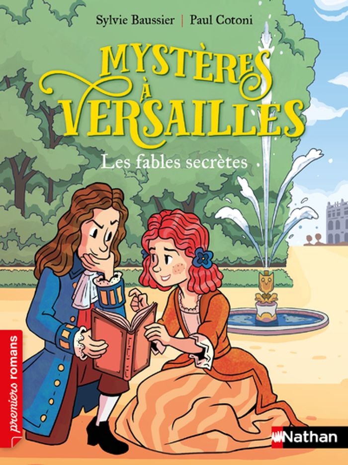 Couverture du livre « Mystères à Versailles : les fables secrètes » de Sylvie Baussier, librairie Les Contes Infusés à Corte