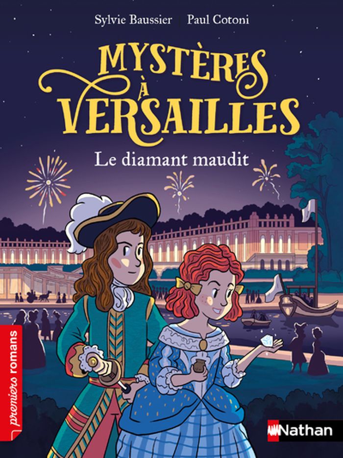 Couverture du livre « Le diamant maudit » de Sylvie Baussier, librairie Les Contes Infusés à Corte