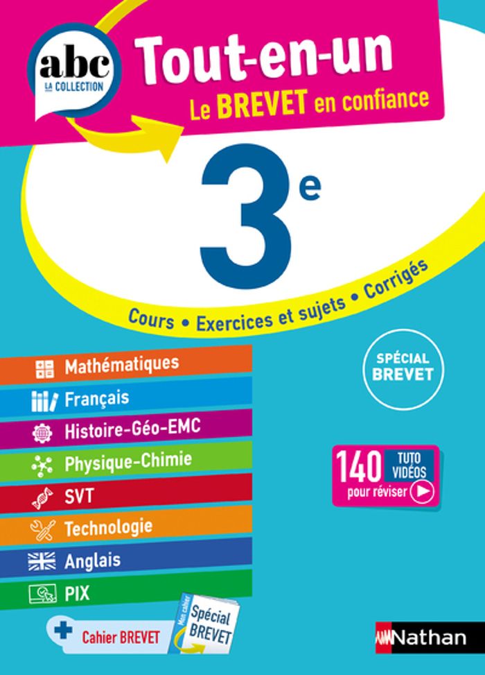 Couverture du livre « TOUT EN UN 3E » de Dorler/feugere/mora, librairie Les Contes Infusés à Corte