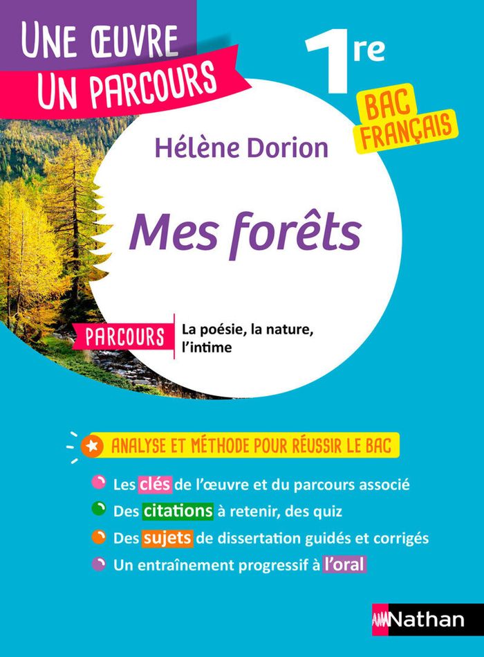 Couverture du livre « MES FORETS », librairie Les Contes Infusés à Corte