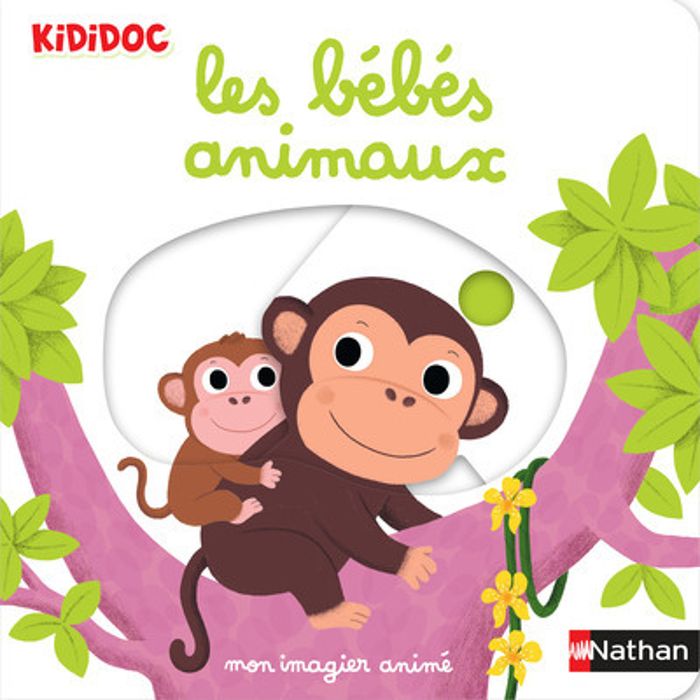 Couverture du livre « Mon imagier animé » de Nathalie Choux, librairie Les Contes Infusés à Corte