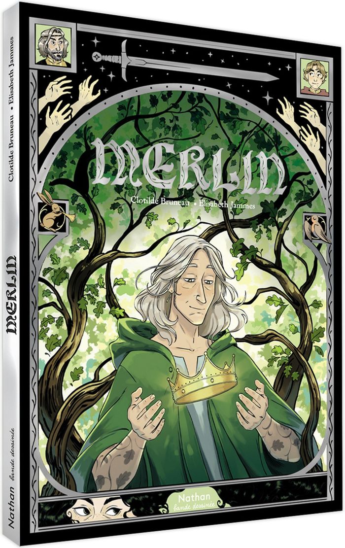 Couverture du livre « Merlin », librairie Les Contes Infusés à Corte