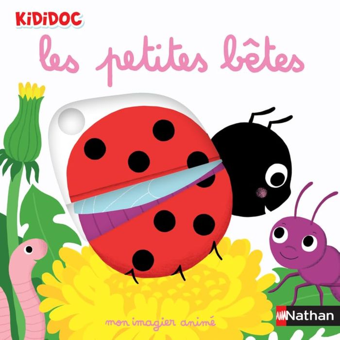 Couverture du livre « MON IMAGIER ANIME LES PETITES BETES », librairie Les Contes Infusés à Corte