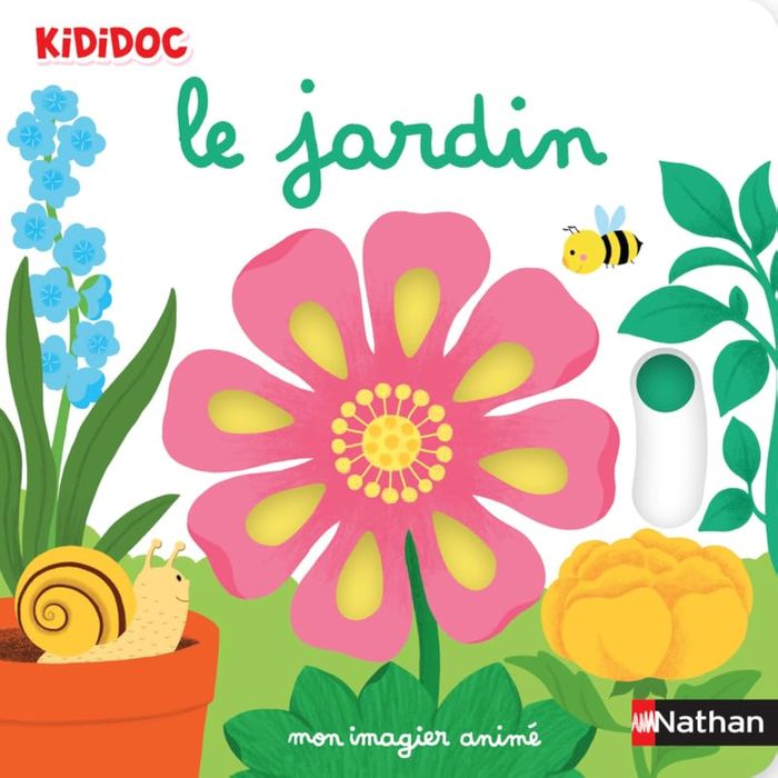 Couverture du livre « MON IMAGIER ANIME LE JARDIN », librairie Les Contes Infusés à Corte