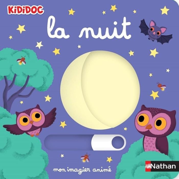 Couverture du livre « MON IMAGIER ANIME LA NUIT », librairie Les Contes Infusés à Corte