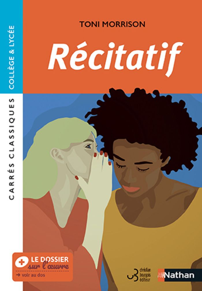 Couverture du livre « Récitatif : nouvelle, 1983 » de Toni Morrison, librairie Les Contes Infusés à Corte