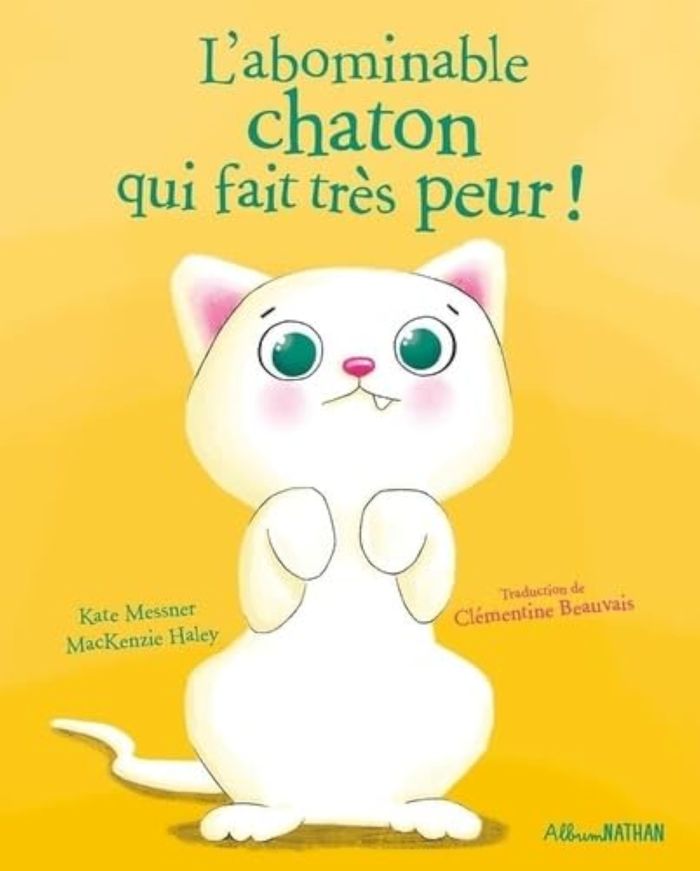 Couverture du livre « L'abominable chaton qui fait très peur ! » de Kate Messner, librairie Les Contes Infusés à Corte