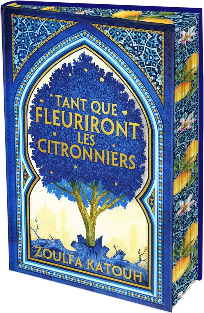 Couverture du livre « Tant que fleuriront les citronniers » de Zoulfa Katouh, librairie Les Contes Infusés à Corte