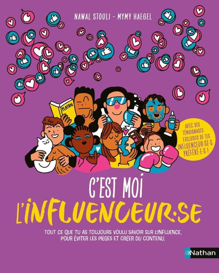 Couverture du livre « C'est moi, l'influenceur·se », librairie Les Contes Infusés à Corte