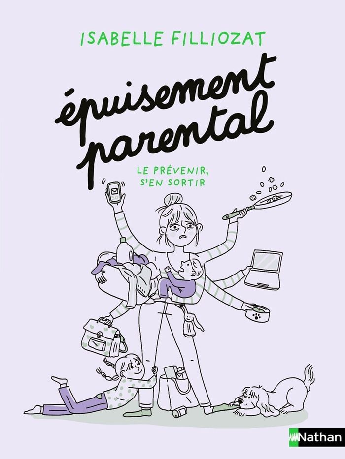 Couverture du livre « Épuisement parental : le prévenir, s'en sortir », librairie Les Contes Infusés à Corte