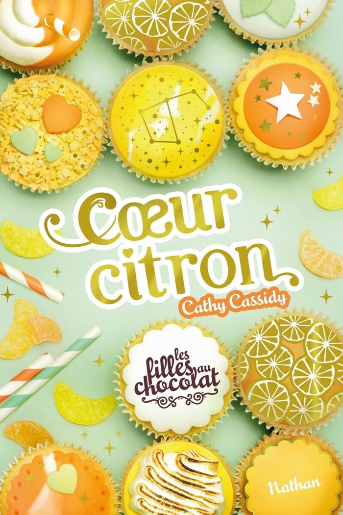 Couverture du livre « Coeur citron » de Cathy Cassidy, librairie Les Contes Infusés à Corte