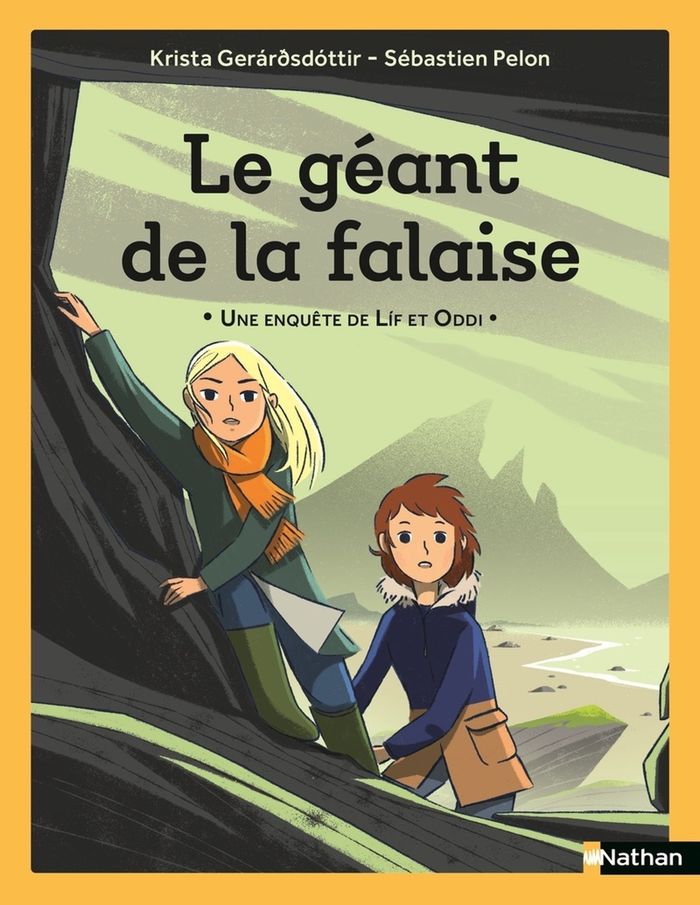 Couverture du livre « Le géant de la falaise » de Krista Gerárðsdóttir, librairie Les Contes Infusés à Corte