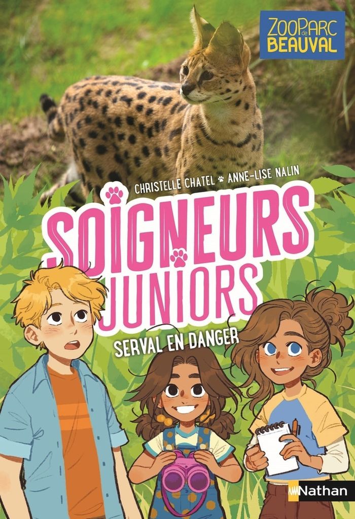 Couverture du livre « Serval en danger » de Christelle Chatel, librairie Les Contes Infusés à Corte
