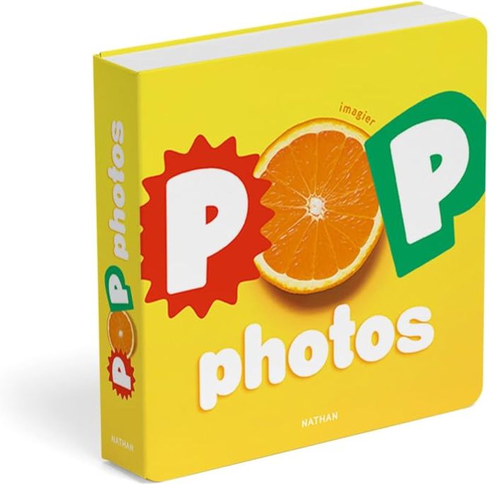 Couverture du livre « Pop photos : imagier » de Collectif, librairie Les Contes Infusés à Corte
