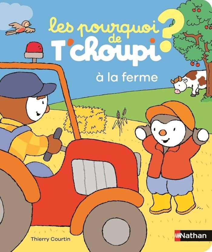 Couverture du livre « À la ferme », librairie Les Contes Infusés à Corte