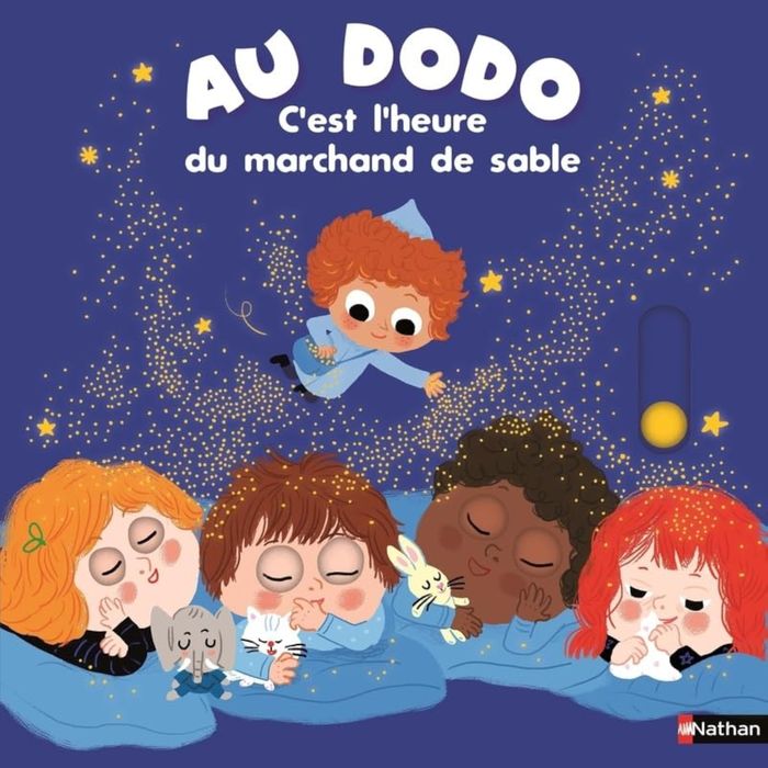 Couverture du livre « C'est l'heure du marchand de sable » de Charlotte Roederer, librairie Les Contes Infusés à Corte
