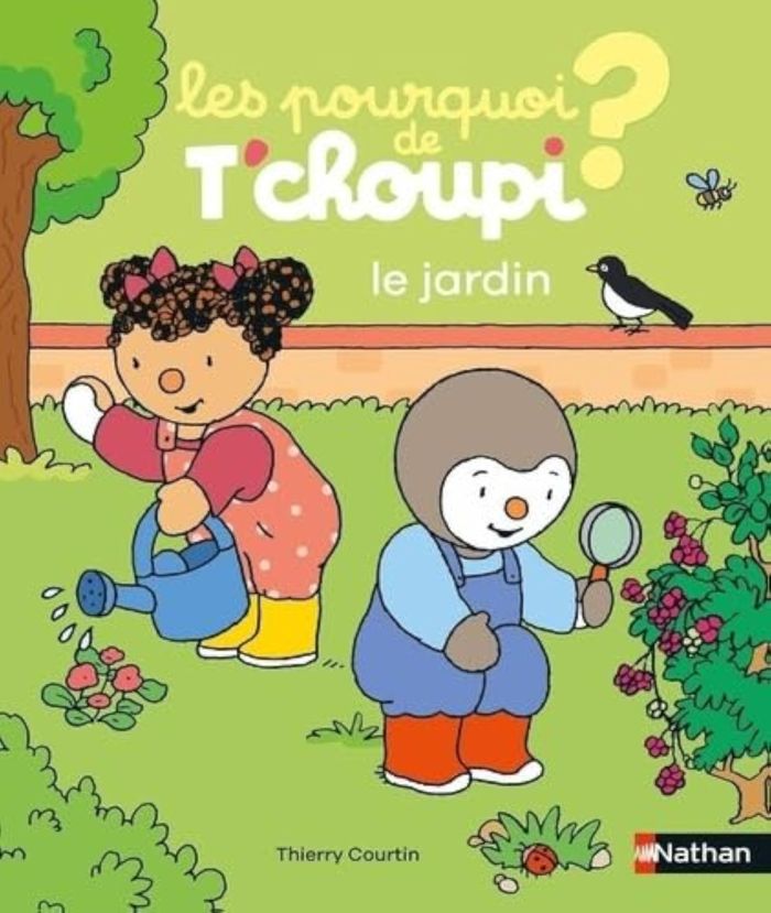 Couverture du livre « Le jardin » de Thierry Courtin, librairie Les Contes Infusés à Corte